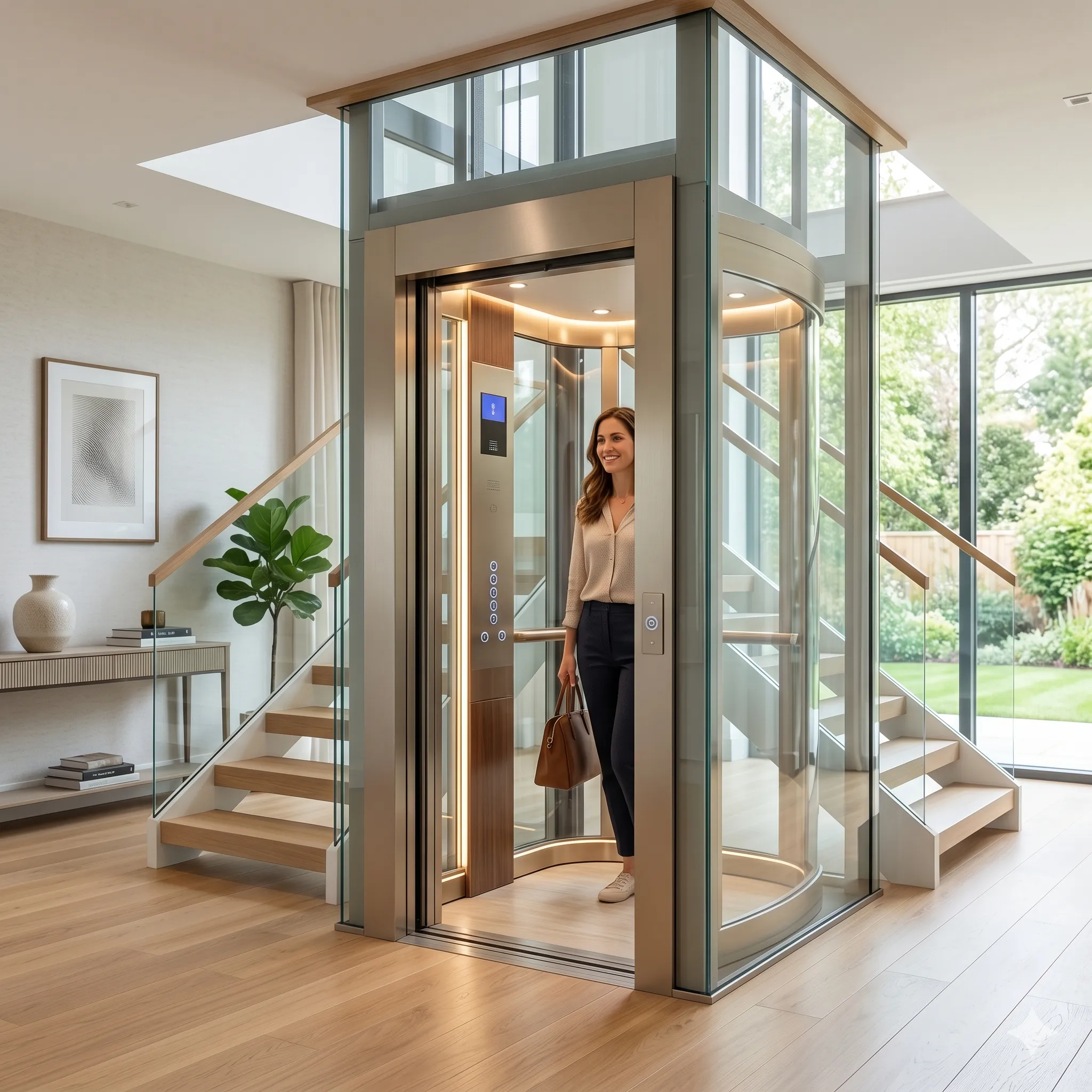 Compact Gearless Elevator
